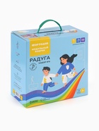 Модульный массажный коврик, набор №4 «Радуга», 7 шт., Ортодон 3697564