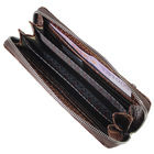 Кошелек женские кошельки,молния н/к, коричневый светлый крокодил Пр956-204 - Фото 2