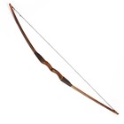 Сувенирное деревянное оружие "Лук традиционный", взрослый, коричневый, массив ясеня, 170 см - Фото 2