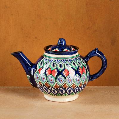 Чайник заварочный Риштанская Керамика «Узоры», 1 л, МИКС