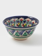 Пиала узбекская Риштанская Керамика «Узоры», 200 мл, d=11 см, МИКС - Фото 1