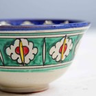 Пиала узбекская Риштанская Керамика «Узоры», 200 мл, d=11 см, МИКС - Фото 4