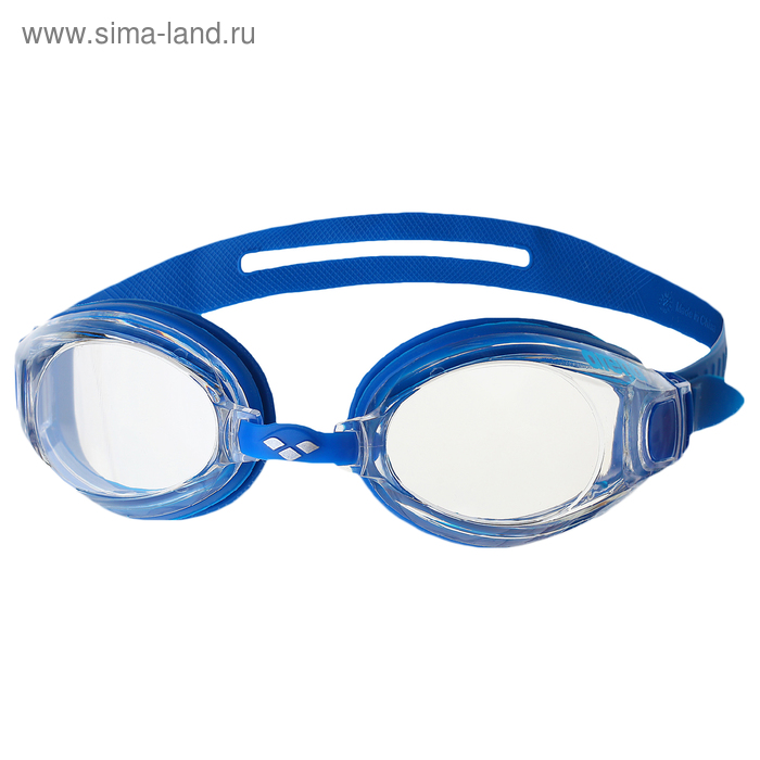 Очки для плавания ARENA Zoom X-Fit, арт.9240471, прозрачные линзы, регулируемая переносица, цвет синий - Фото 1