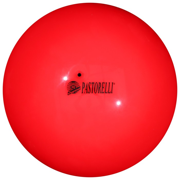 Мяч для художественной гимнастики Pastorelli New Generation FIG, d=18 см, цвет коралл - Фото 1