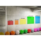 Доска магнитно-маркерная стеклянная 100*100 LUX, внутр крепл, цв лимонный S100100-022 - Фото 3