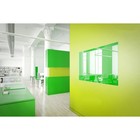 Доска магнитно-маркерная стеклянная 100*100 LUX, внутр крепл, цв лимонный S100100-022 - Фото 4