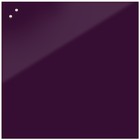 Доска магнитно-маркерная стеклянная 100*100 LUX, внутр крепл, цв фиолетовый S100100-040 - Фото 1