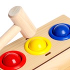 Стучалка - сортер «Классическая», с молотком, МИКС, диаметр шарика: 3 см - Фото 3