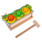 Стучалка - сортер «Гусеница», с молотком, МИКС - Фото 14