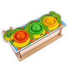 Стучалка - сортер «Гусеница», с молотком, МИКС - Фото 15