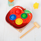 Стучалка-сортер «Яблоко», с молотком, МИКС - Фото 2