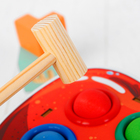 Стучалка-сортер «Яблоко», с молотком, МИКС - Фото 3