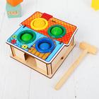 Стучалка-сортер «Домик», с молотком - Фото 2