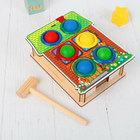 Стучалка-сортер «Дом», с молотком, МИКС - Фото 2