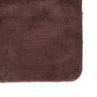 Набор ковриков для ванной и туалета Доляна «Тень», 2 шт: 40×50, 50×80 см, цвет коричневый - Фото 2