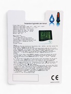 Часы - будильник электронные «Бируни», настольные, термометр, гигрометр, 10×10 см - Фото 8