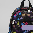 Рюкзак детский, отдел на молнии, наружный карман, цвет чёрный - Фото 4