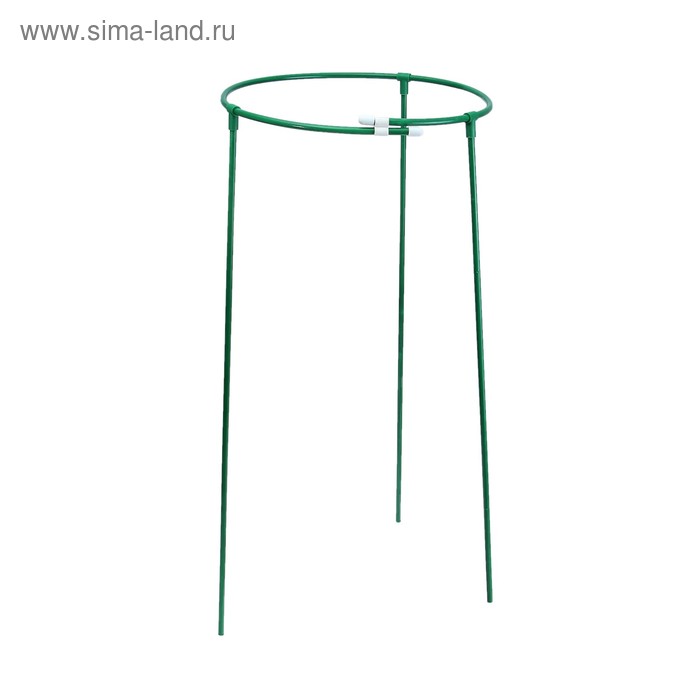 Кустодержатель, d=50 см, h=100 см, ножка d=1 см, металл, зелёный, троеножка - Фото 1