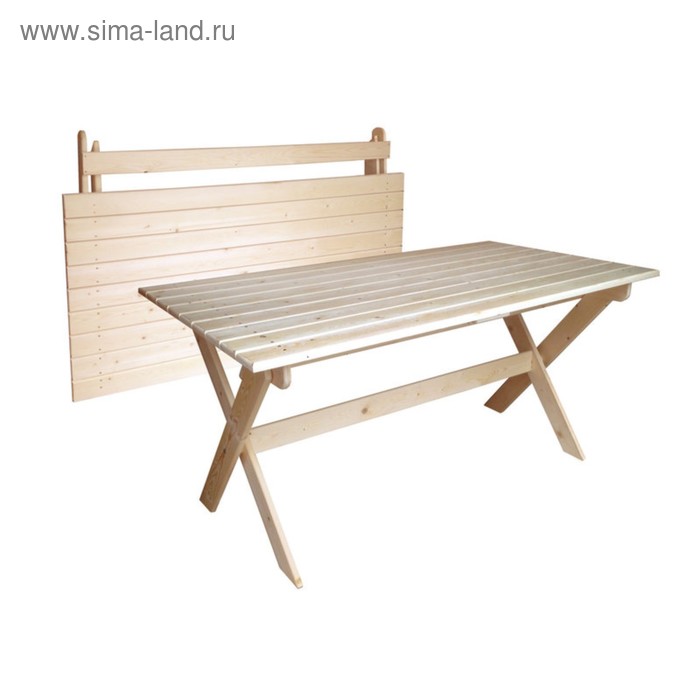 Стол складной, 149 × 84 × 85 см, сосна - Фото 1