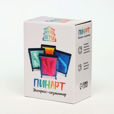 Игрушка антистресс PinART, экспресс скульптор 3D, 9.5×12.5 см