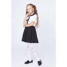 Школьная юбка «Полусолнце», цвет чёрный, рост 152 см (40) - Фото 2