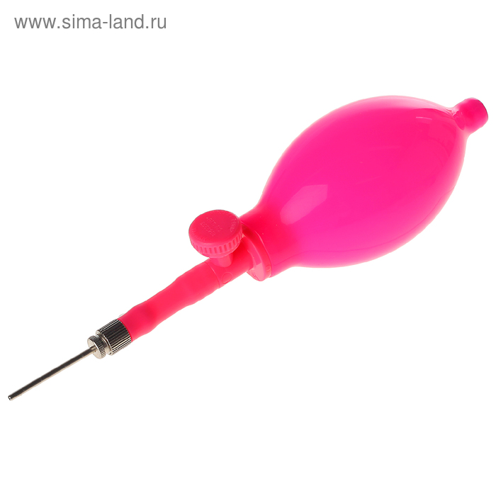 Насос для мяча для художественной гимнастики, цвет розовый - Фото 1