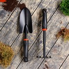 Набор садового инструмента, 2 предмета, длина 35 см, пластиковые ручки - Фото 1
