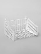 Корзина на перфорацию, 26×19×13.5 см, белая - Фото 2