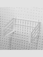 Корзина на перфорацию, 26×19×13.5 см, белая - Фото 3