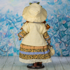 Кукла коллекционная керамика "Дашенька с сумочкой" 42 см - Фото 4