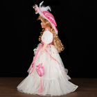 Кукла коллекционная керамика "Леди Лариса в розовой органзе" 46 см - Фото 3