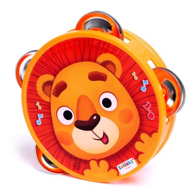 Музыкальная игрушка ZABIAKA «Бубен: Танцуй и пой», МИКС