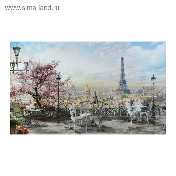 Картина на холсте "Гордость Парижа" 60*100 см - Фото 1