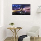 Картина на холсте "Манхэттен-Бруклинский мост" 60*100 см - Фото 4