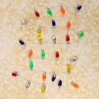 Миниатюра кукольная «Гирлянда - сосулька» длина 1 метр, игрушка: 2.5×0.8 см, цвета МИКС - Фото 4