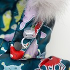 Комплект детский (Куртка + Полукомбинезон), рост 92 см, цвет серый(инопланетяне) - Фото 6
