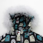Комплект детский (Куртка + Полукомбинезон), рост 80 см, цвет серый(приведения) - Фото 3
