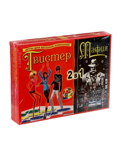 Игра 2 в 1 «Твистер и Мафия»