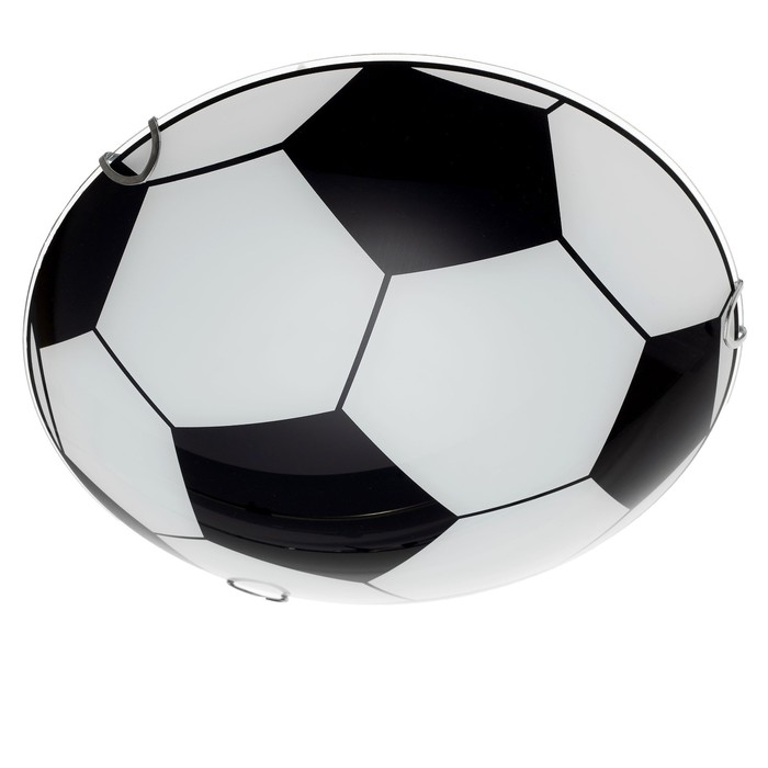 Светильник настенно-потолочный "Мяч" 2 лампы E27 40Вт д.300 h.5,5 см. - Фото 1