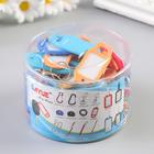 Бирка для ключей на кольце «Идентификатор фигурный», пластик, 5×2.3×0.3 см, МИКС - Фото 3