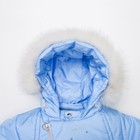 Комплект (Куртка + Полукомбинезон), рост 80 см, цвет голубой(точка) - Фото 3