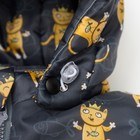 Комплект детский (Куртка + Полукомбинезон), рост 80 см, цвет серый(коты) - Фото 4
