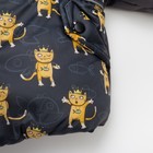 Комплект детский (Куртка + Полукомбинезон), рост 80 см, цвет серый(коты) - Фото 7