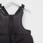 Комплект детский (Куртка + Полукомбинезон), рост 104 см, цвет чёрный - Фото 9