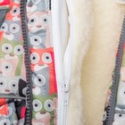 Комплект детский (Куртка + Полукомбинезон), рост 92 см, цвет серый(коты) - Фото 6
