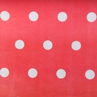 Бумага упаковочная крафт "Полосы-горох на красном", 50 х 70 см, 10 листов - Фото 2