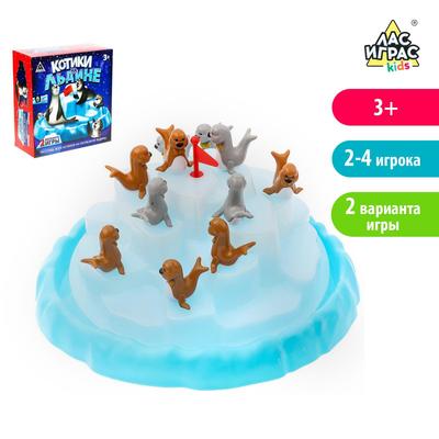 Настольная игра на равновесие «Котики на льдине»