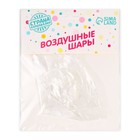 Шар полимерный 20" «Сфера», перья, цвет белый, 1 шт. - Фото 2