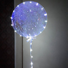 Светодиодная нить для шаров Голубого свечения, 3м, 30 Led - Фото 3