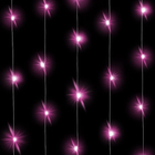 Светодиодная нить для шаров Розового свечения, 3м, 30 Led - Фото 2